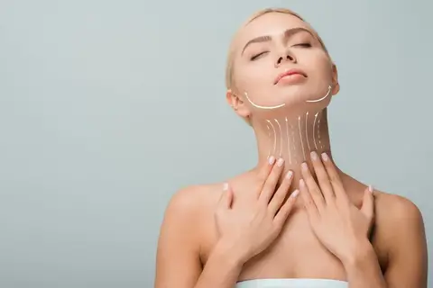 تاثیر هایفوتراپی در لیفت پوست گردن و چانه