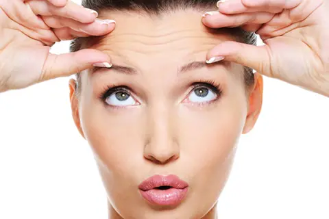 رفع چین و چروک‌های پیشانی