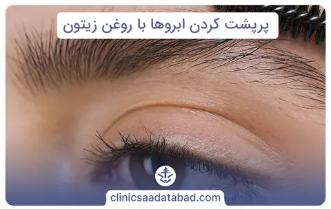 پرپشت کردن ابروها با روغن زیتون