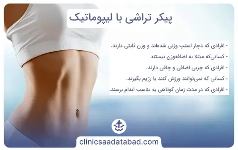 پیکر تراشی با لیپوماتیک