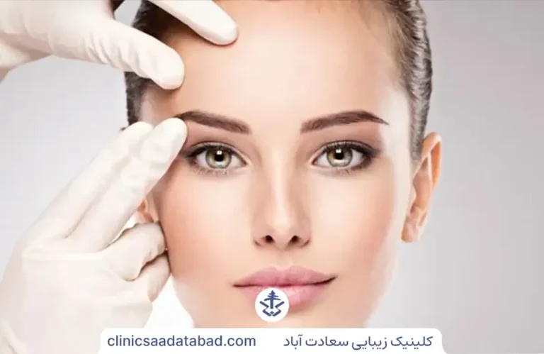 لیفت ابرو با نخ