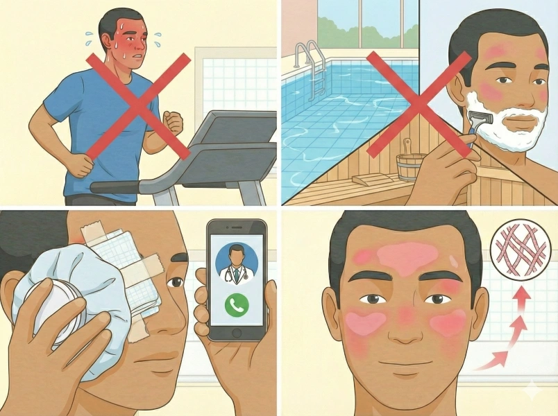 باید ها و نباید ها بعد از لیزر اربیوم