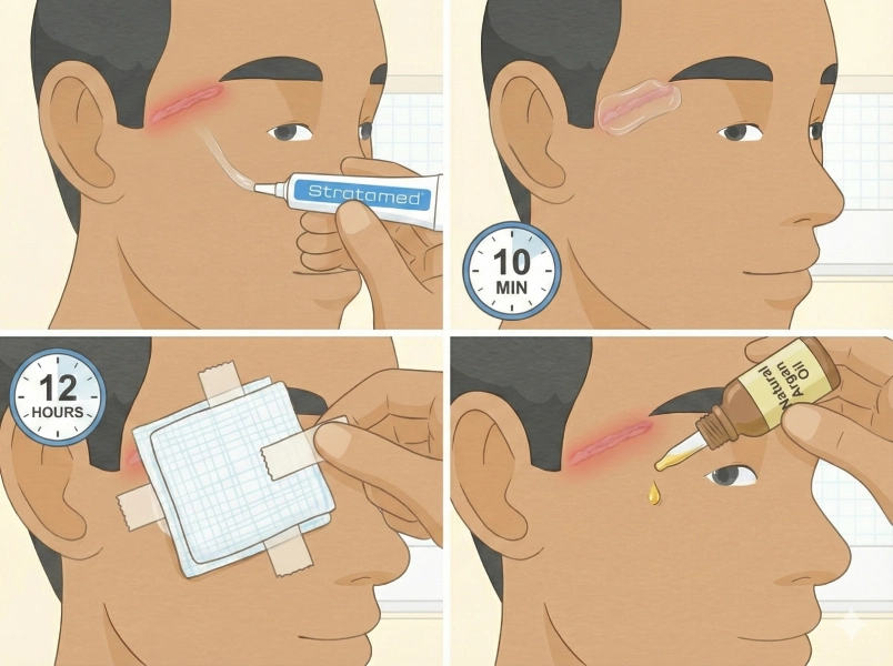 مراقبت روز 4 تا 14 بعد از لیزر اربیوم