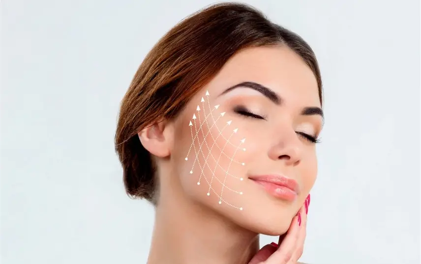 نتیجه لیفت صورت با نخ