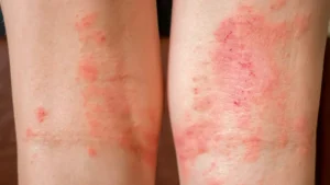 لکه های قرمز پوستی